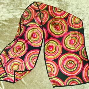 70s Vibe Silk Scarf by Talbot's